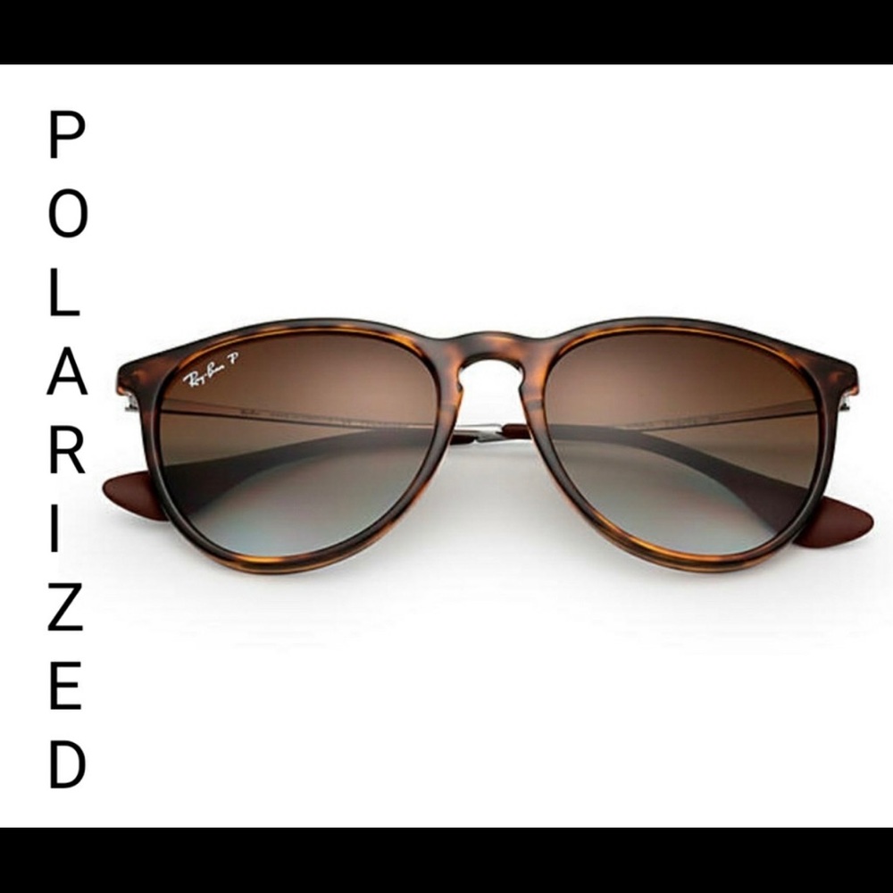 New Rayban erika tortoise Polarized